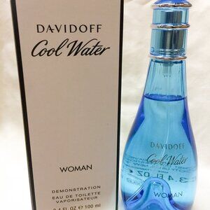 Davidoff Cool Water Eau De Toilette for Women 3.4 oz - Tester Packaging